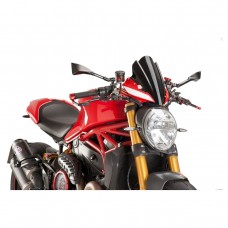 PUIG New Generation Touring Windscreen for Ducati Monster 797 / 821 / 1200 / S / R